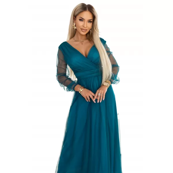  Kleid NUMOCO 664-2 FLASCHENGRÜN 