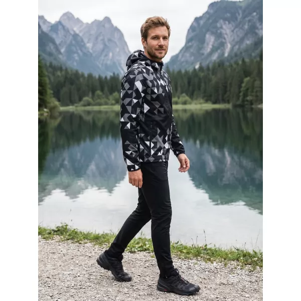  Premium-Softshelljacke für Herren ALTISPORT VOJ/ALM108JACK01 SCHWARZ 