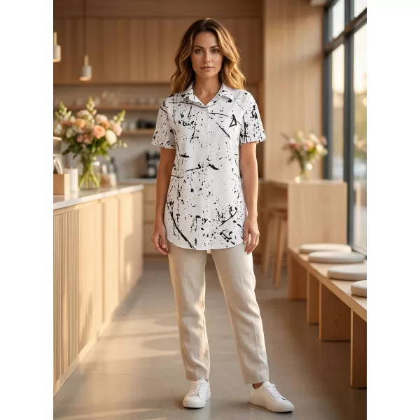  Premium-Shirt für Damen ALTISPORT VOJ/ALW034KOS01 WEIß 