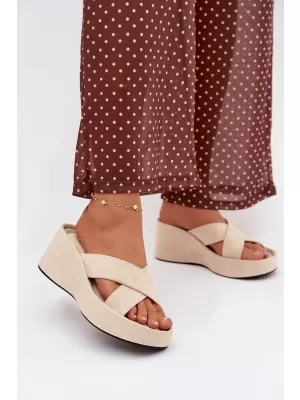Damenhausschuhe BOTO CALORINE 41357 BEIGE