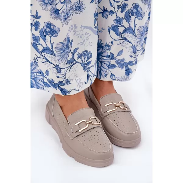  Damenmokassins VINCEZA 88007 BEIGE 