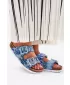 Damenhausschuhe S.BARSKI RB51-006 BLAU