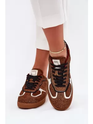 Damen-Sneaker LOPEZ JUST DARE SS2D4016 BRAUN/BEIGE Daniel Lopez Just Dare