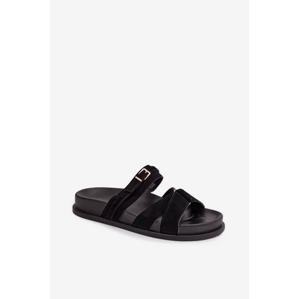  Damenhausschuhe BOTO SELORINA 41592 SCHWARZ 