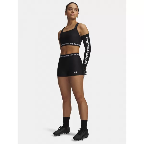  Damenshorts HEATGEAR SHORTY 6010725-008 SCHWARZ Under Armour 