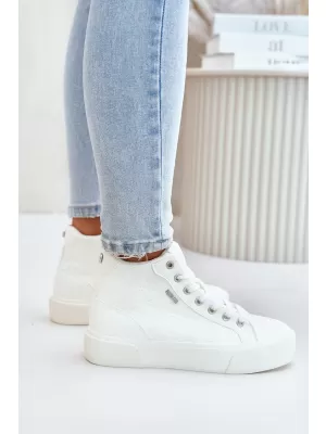 Damen-Sneaker BIG STAR OO274A479 WEISS Big Star Shoes