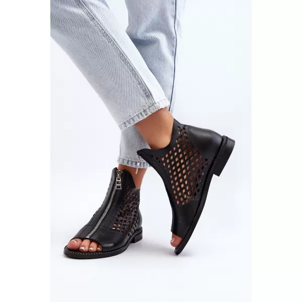  Damensandalen ZAZOO 977/L SCHWARZ 