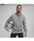 Herren -Sweatshirt PUMA TEAMGOAL CASUALS HOODY 658618_33 MITTELGRAUES HEATHER/WEIß