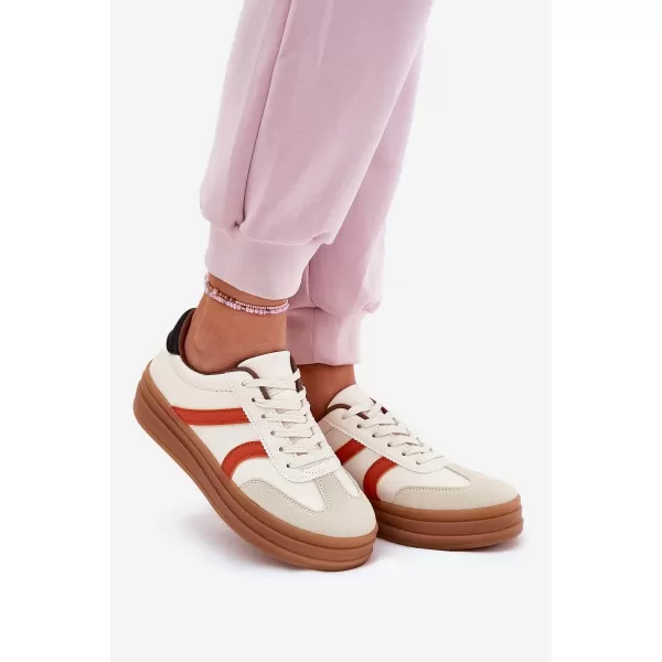  Damen-Sneaker EVENTO TOLIANNA BEIGE/ORANGE 