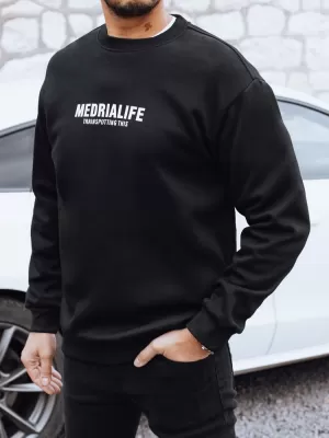 Herren-Sweatshirt DSTREET BX5922 SCHWARZ