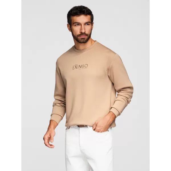  Herren-Sweatshirt OMBRE OM-SNBC-0199 BEIGE 
