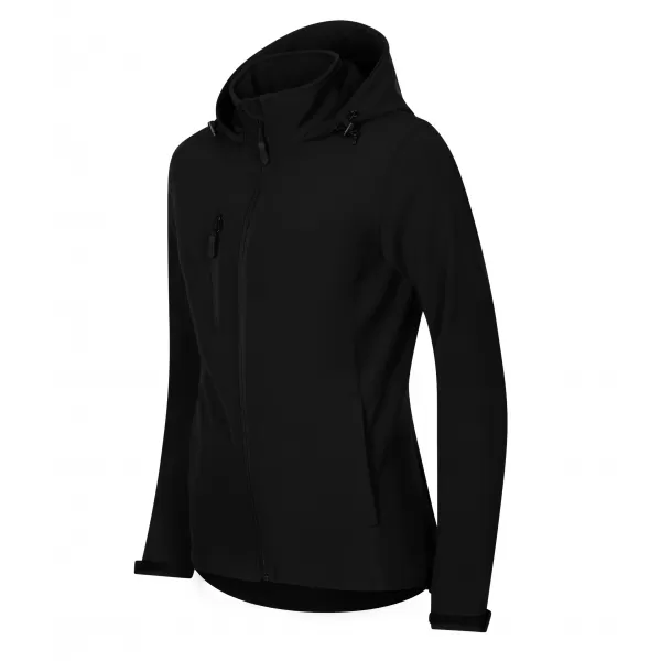 Softshelljacke für Damen ALTISPORT NoPrint NP/ALW945 SCHWARZ 