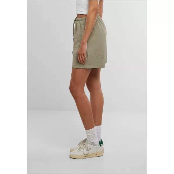  Damen-Shorts URBAN CLASSICS TB7522 BLASSES OLIV 