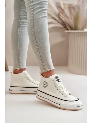Damen-Sneaker BIG STAR OO274061 WEISS Big Star Shoes