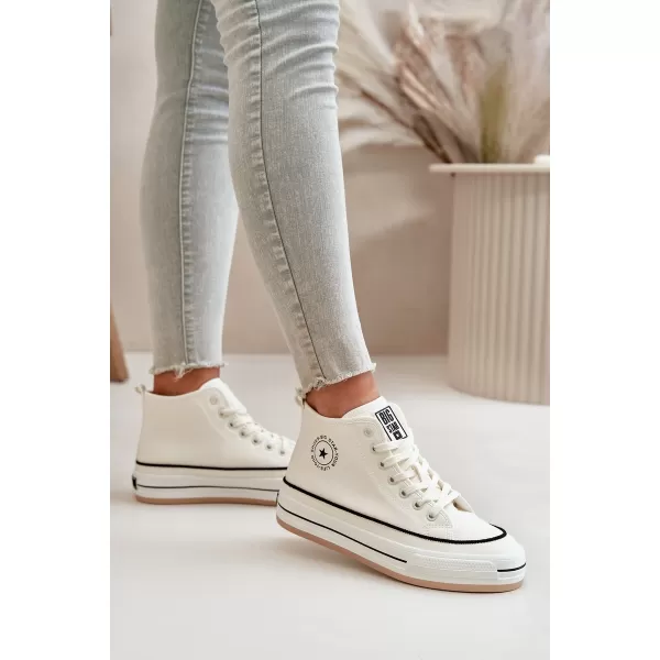 Damen-Sneaker BIG STAR OO274061 WEISS Big Star Shoes 