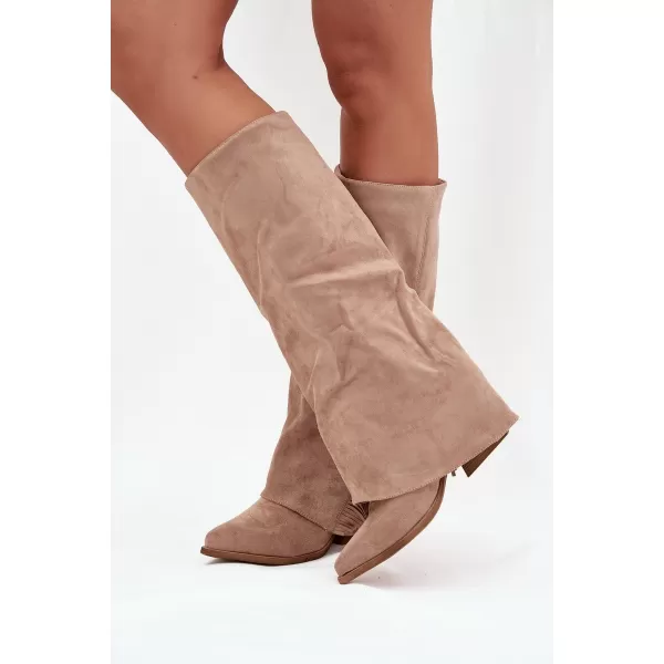  Damenschuhe mit Absatz BOTO ZALIA 38568 KHAKI 