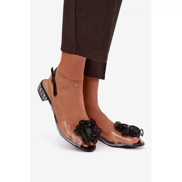  Damensandalen D&A MR52-230 SCHWARZ 