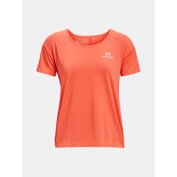  Damen-T-Shirt UNDER ARMOUR UA RUSH ENERGY SS ORANGE 