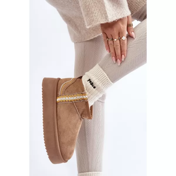  Schneemänner für Frauen BOTO UDRA 29607 KHAKI 