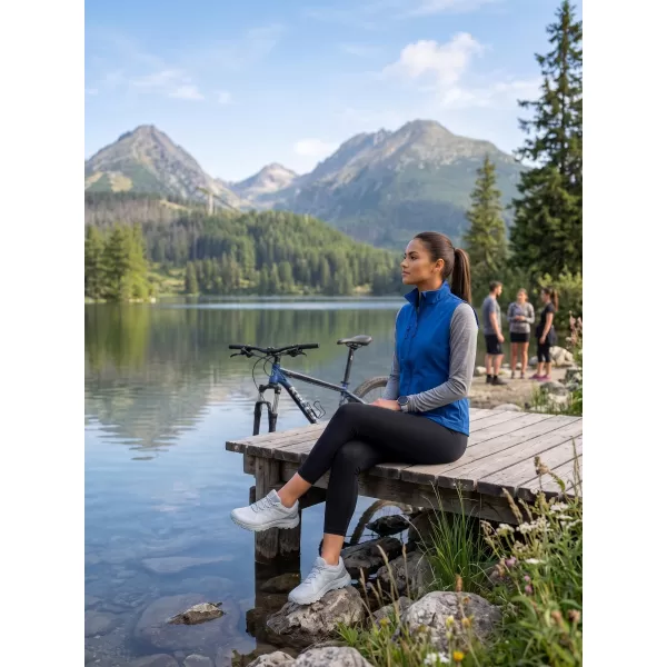  Softshellweste für Damen ALTISPORT NoPrint NP/ALW965 KÖNIGSBLAU 