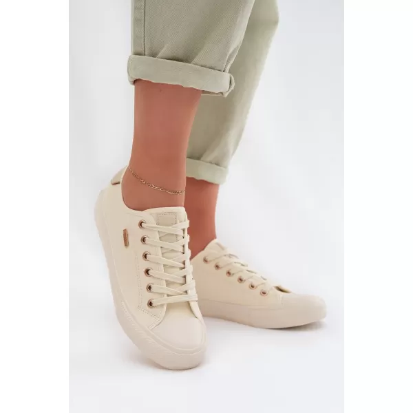  Damen-Sneaker BIG STAR TT274004 BEIGE Big Star Shoes 