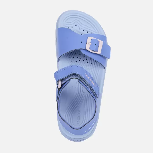  Sandalen für Mädchen GEOX FUSBETTO J35HQA000BCC8039 LILA 