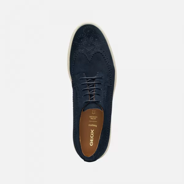  Herren-Sneaker GEOX SPHERICA EC17 G014398 DUNKELBLAU 