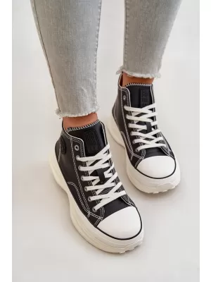 Damen-Sneaker BIG STAR OO274068 SCHWARZ Big Star Shoes