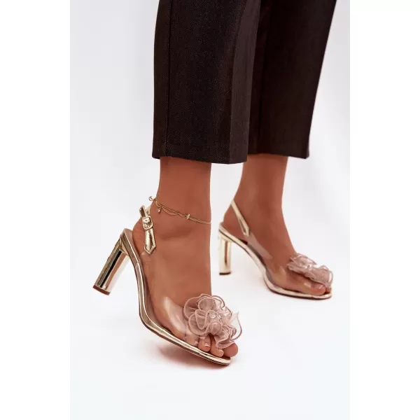 Damensandalen D&A MR52-236 GOLD 
