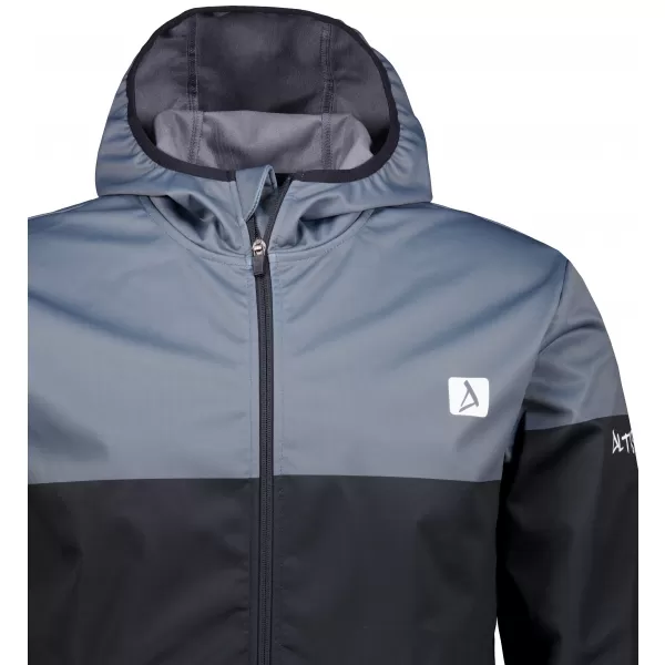 Premium-Softshelljacke für Herren ALTISPORT VOJ/ALM051JACK01 GRÄULICHES SCHWARZ 