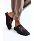 Damenhausschuhe BIG STAR KK276018 SCHWARZ/BEIGE Big Star Shoes