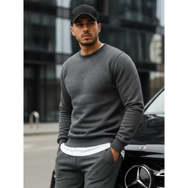  Herren-Sweatshirt DSTREET BX2405 DUNKELGRAU 
