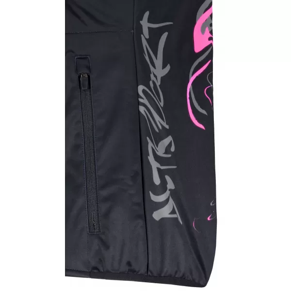  Premium-Softshelljacke für Damen ALTISPORT VOJ/ALW064JACK01 SCHWARZ ROSA 