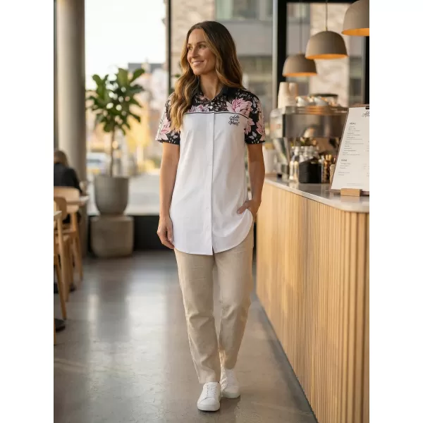  Premium-Shirt für Damen ALTISPORT VOJ/ALW008KOS01 WEIß 