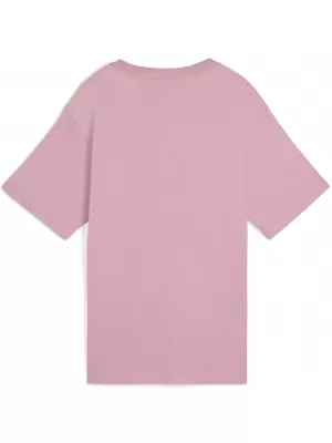 Damen-T-Shirt PUMA ESS NO. 1 LOGO RELAXED TEE 684970-65 AUSGEGLICHENES ROSA