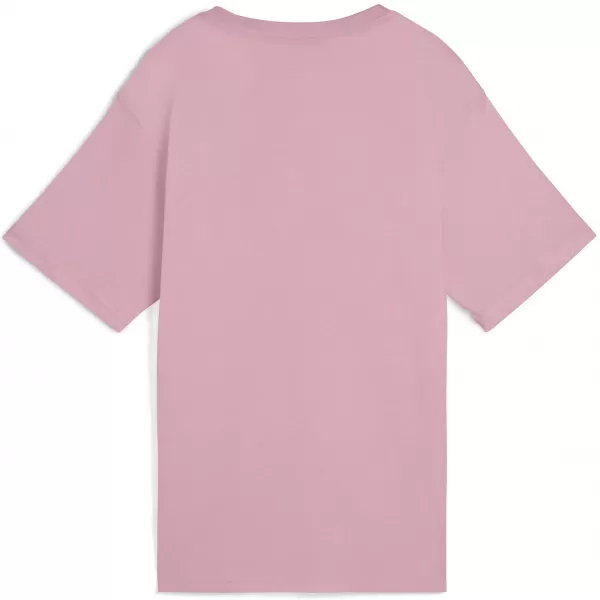  Damen-T-Shirt PUMA ESS NO. 1 LOGO RELAXED TEE 684970-65 AUSGEGLICHENES ROSA 