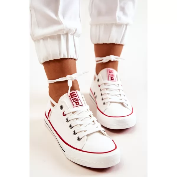  Damen-Sneaker BIG STAR JJ274123 WEISS Big Star Shoes 