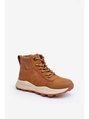 Kinder-Winterschuhe BIG STAR MM374202 CAMEL Big Star Shoes