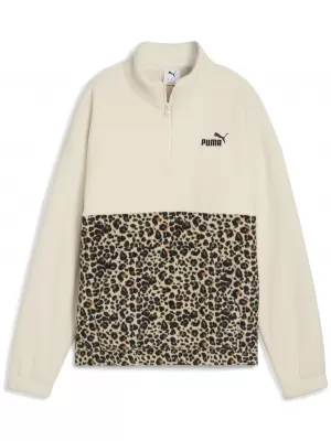 Damen-Sweatshirt PUMA ESS GRAPHIC ANIMAL CREW 688083-87 ALPINER SCHNEE