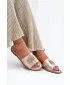 Damensandalen S.BARSKI KV51-089 HELLES GOLD