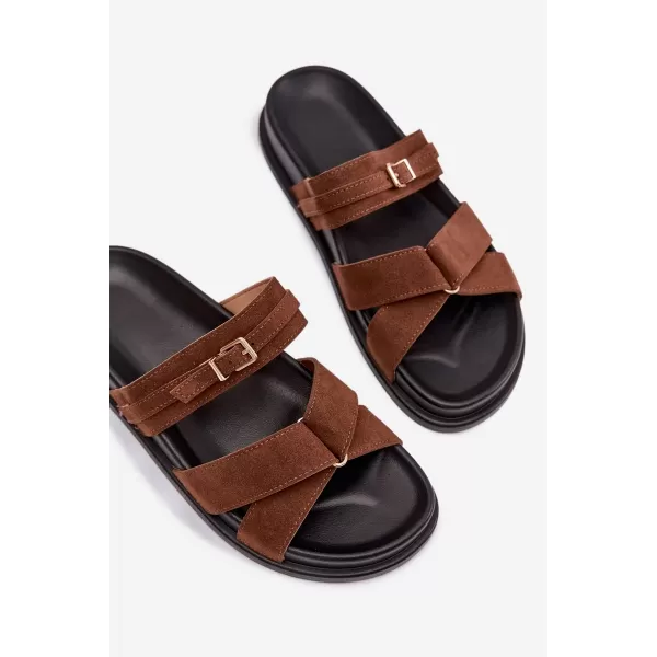  Damenhausschuhe BOTO SELORINA 41608 BRAUN 