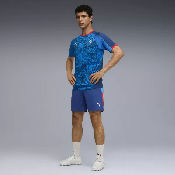  Funktions-T-Shirt für Herren PUMA NEYMAR JR PLAYMAKER JERSEY 660314-10 BLAZING BLUE/ LEUCHTENDES BLAU/PUMA-WEIß/ULTRA 
