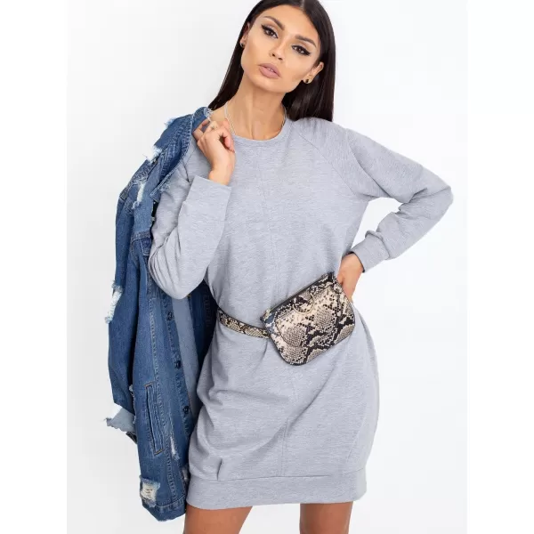  Kleid BASIC FEEL GOOD RV-TU-5184.93P GRAU 