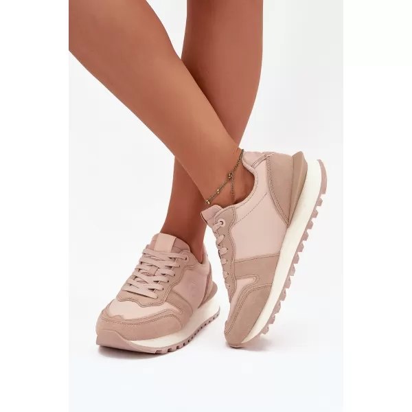  Damen-Sneaker BIG STAR OO274521 BEIGE Big Star Shoes 