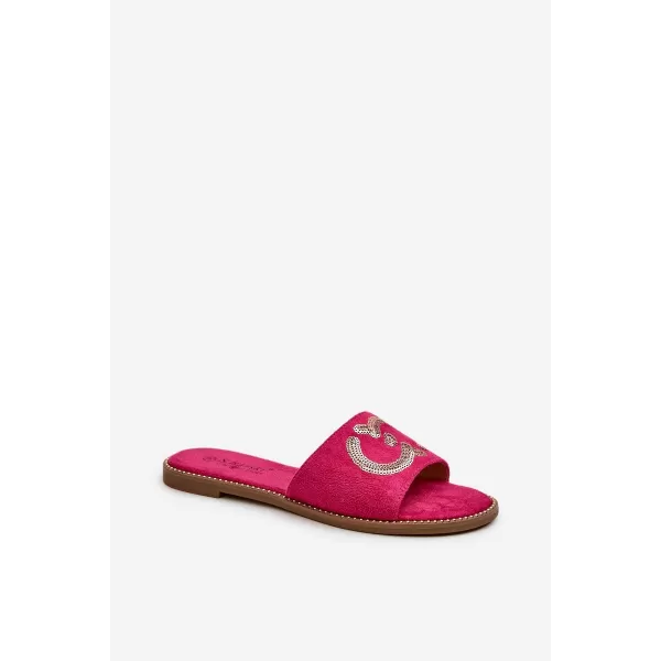  Damen-Flip-Flops S.BARSKI KV27-052 FUCHSIE 