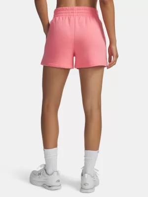 Damen-Shorts UNDER ARMOUR RIVAL FLEECE SHORT 1382723-600 ROSA