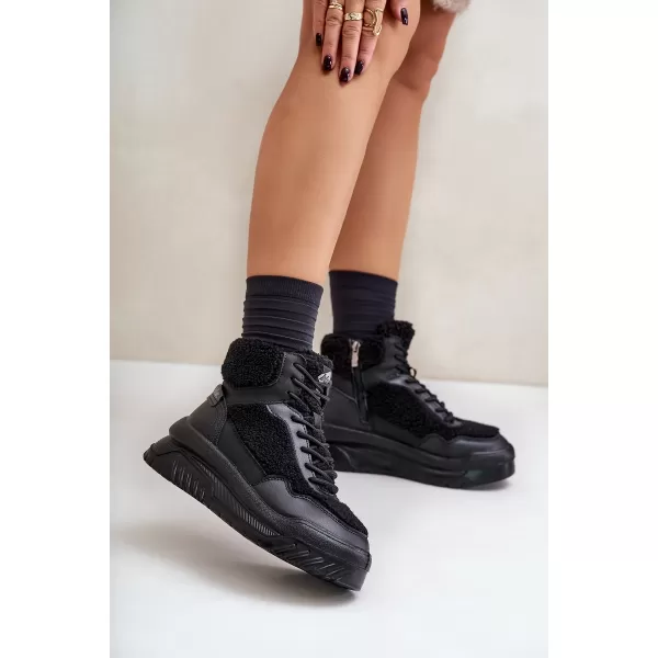  Damen-Sneaker LEE COOPER LCJ-24-47-3145 SCHWARZ 