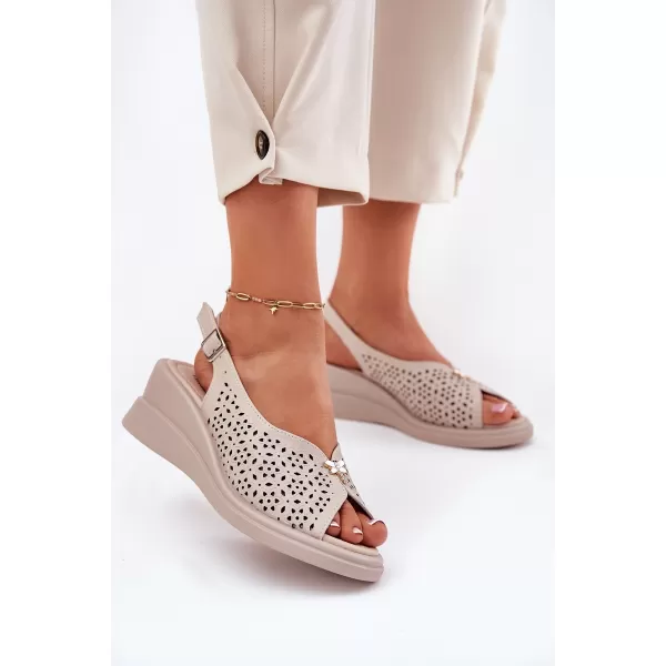  Damensandalen VINCEZA 41476 BEIGE 