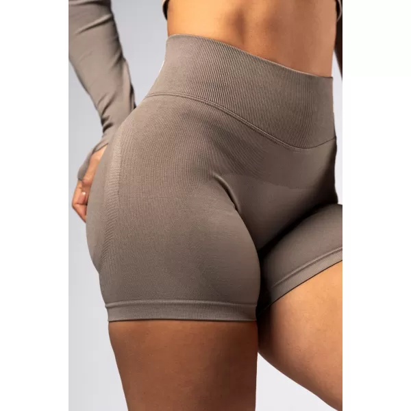  Push-up-Shorts mit hoher Taille POWER 893 LIGHT BROWN ASH Nebbia 