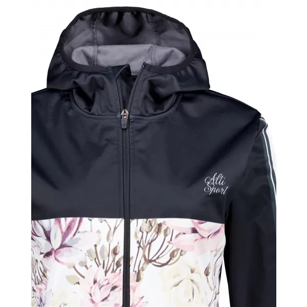  Premium-Softshelljacke für Damen ALTISPORT VOJ/ALW008JACK01 SCHWARZ 